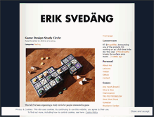 Tablet Screenshot of eriksvedang.com